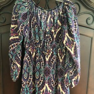 Earthbound 3/4 sleeve dress